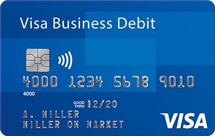 Visa Business Debit card
