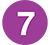 The number 7 inside a purple circle.