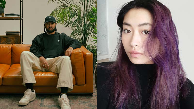 Musician L.Dre and up-and-coming creator Joanna Siu 