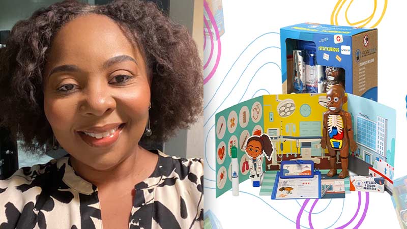 Terri-Nichelle Bradley, Founder and CEO of Brown Toy Box Inc.
