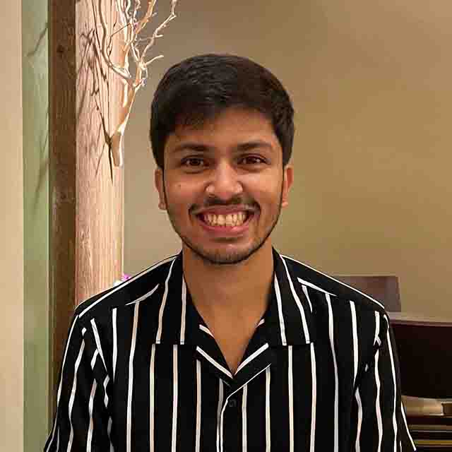 Portrait of Shubham Jain. Portrait of Shubham Jain.