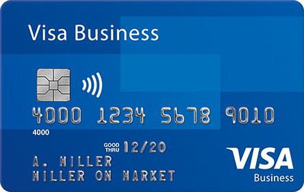 Visa Business Credit card Visa Business Credit card