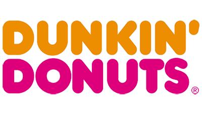 Dunkin' Donuts logo.