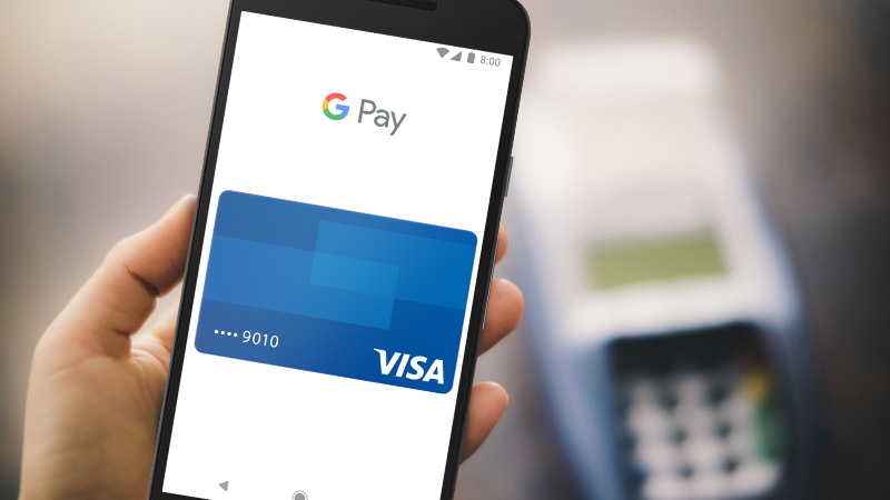 Google Pay with Visa