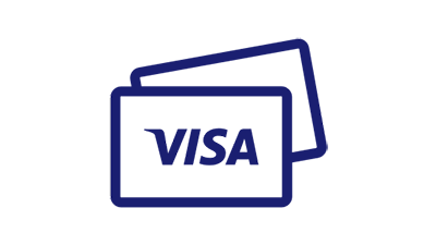 Illustration of 2 Visa credit cards one on another. Illustration of 2 Visa credit cards one on another.