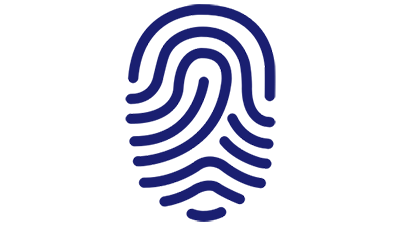 Illustration of fingerprint. Illustration of fingerprint.