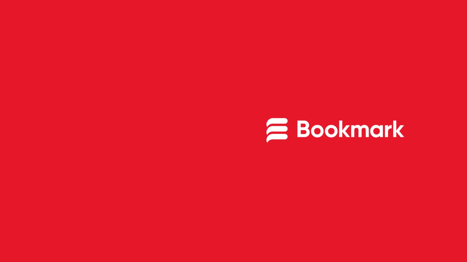 Bookmark logo.
