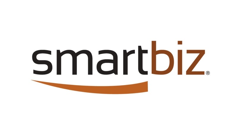 Smartbiz Loans logo.