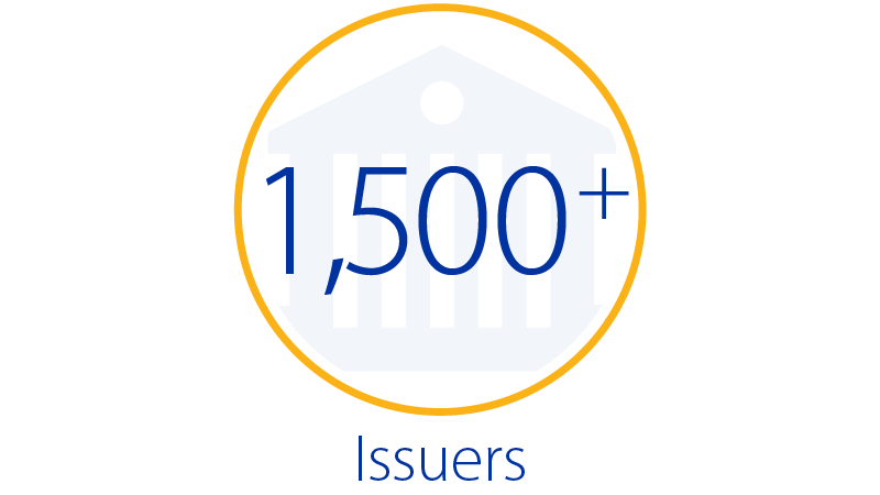 1500 issuers icon 1500 issuers icon