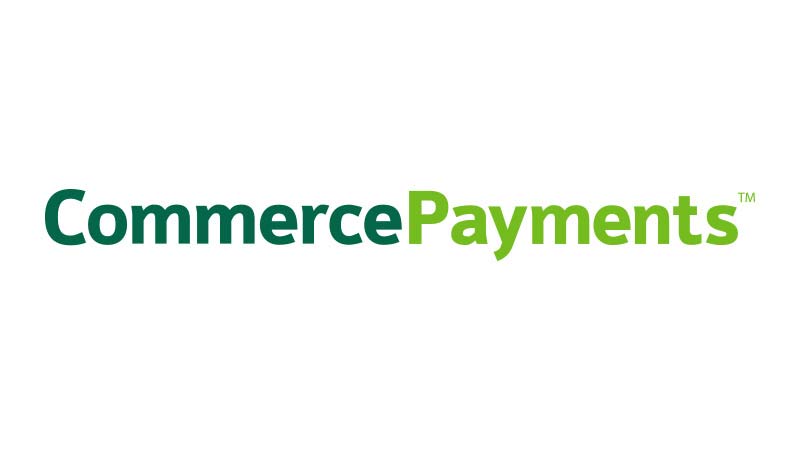 Commerce Payments logo. Commerce Payments logo.