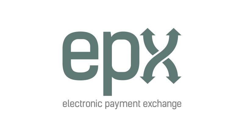 Epx logo with subheading Electronic Payment Exchange under it. Epx logo with subheading Electronic Payment Exchange under it.