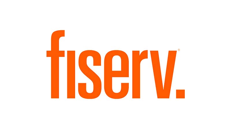 Fiserv logo. Fiserv logo.