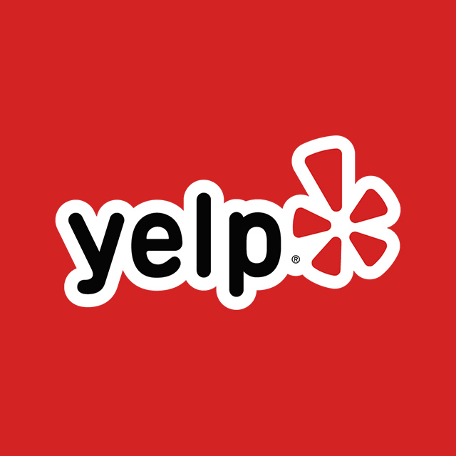 Yelp logo.