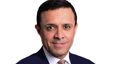 Portrait of Visa's Chief risk officer Paul Fabara.