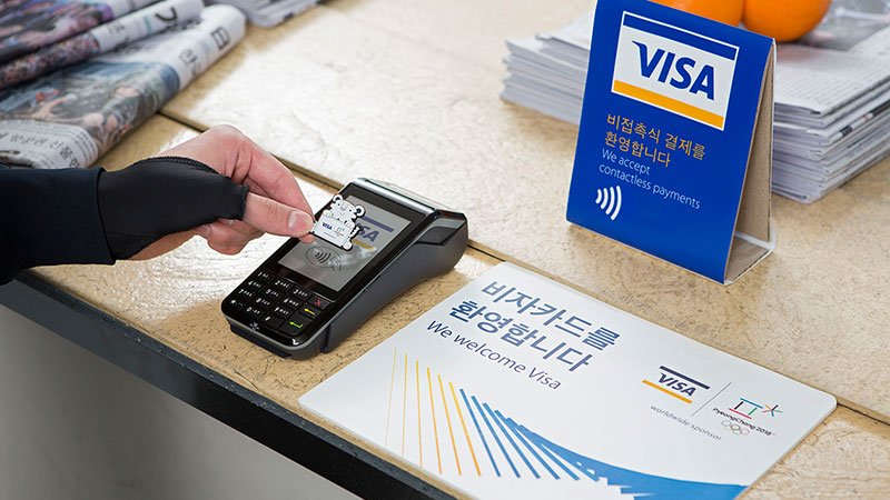 Making a payment with a contactless payment-enabled wearable commemorative pin. Making a payment with a contactless payment-enabled wearable commemorative pin.