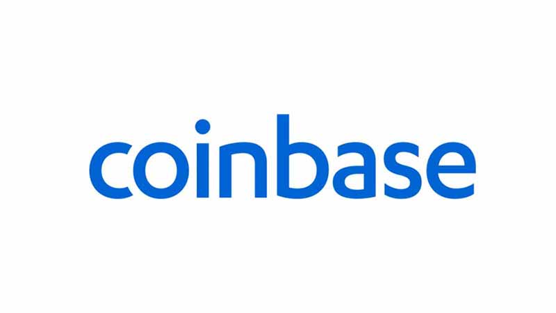 Coinbase logo.