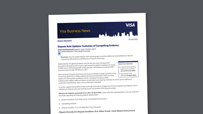 Visa Post-Purchase Solutions | Visa