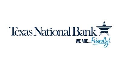 Texas National Bank logo.