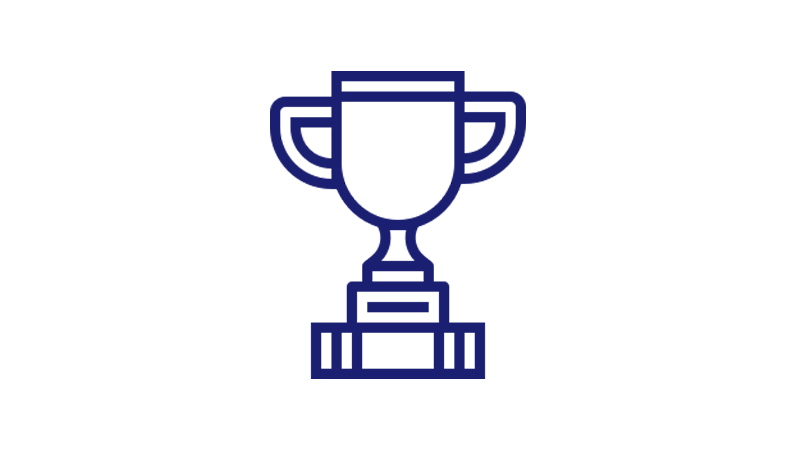 Illustration of a trophy cup.