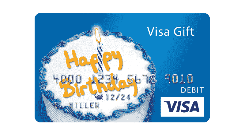 Visa Gift Card 10$ (US)