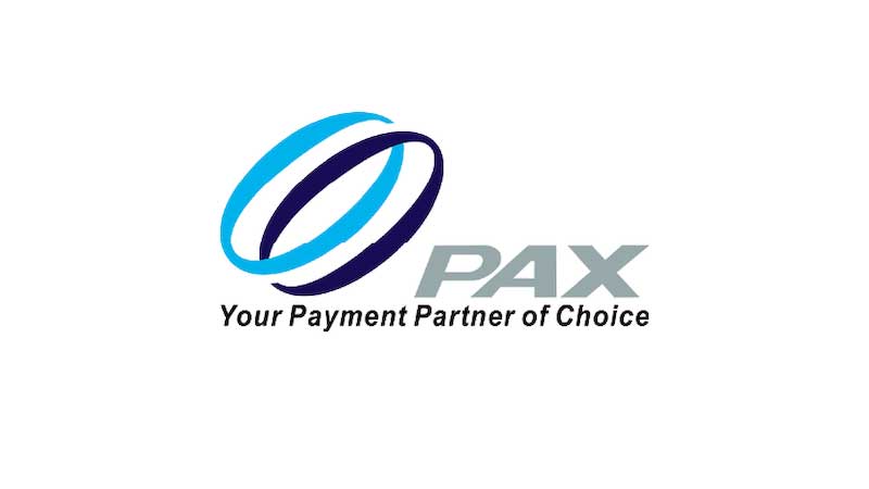 Pax Your Payment Partner of Choice logo.
