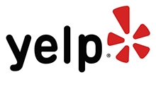 Yelp logo.
