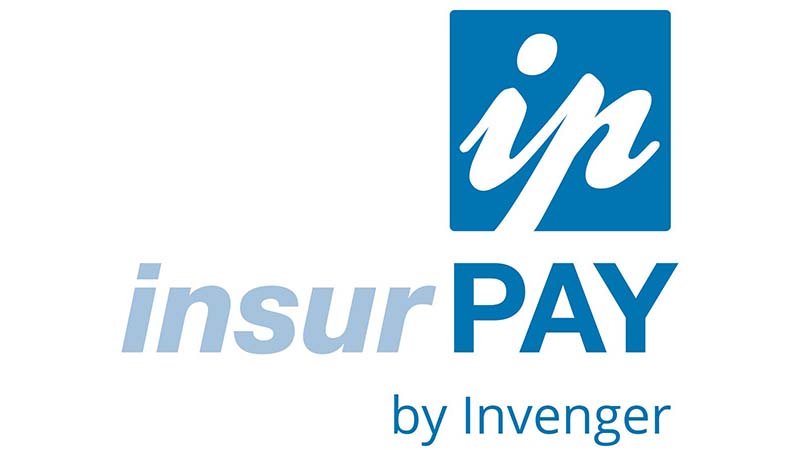 InsurPay by Invenger logo. InsurPay by Invenger logo.