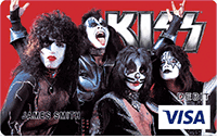 The Kiss Custom CARD.com Prepaid Visa Card